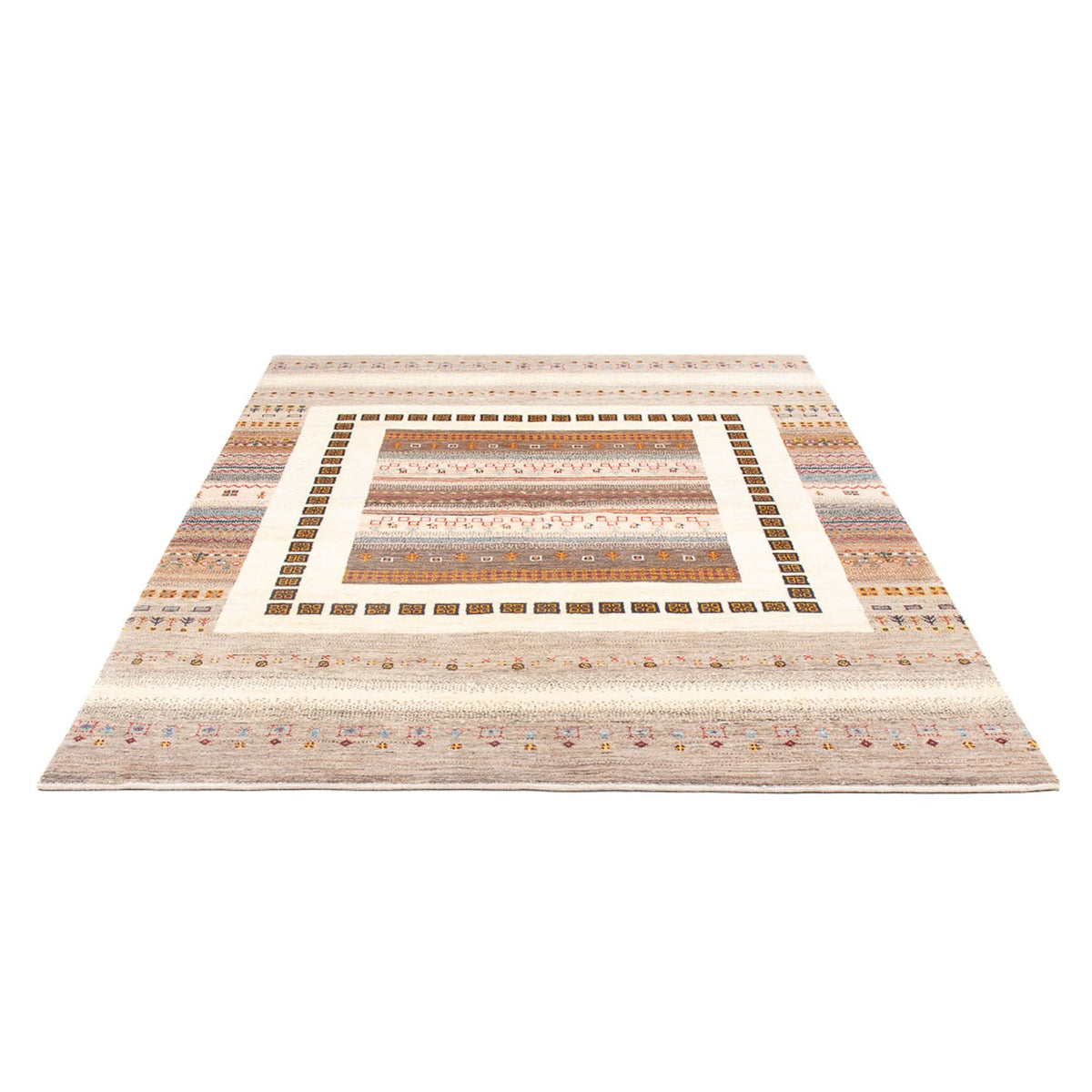 Gabbeh Tapijt - Loribaft Perzisch - 226 x 160 cm - veelkleurig