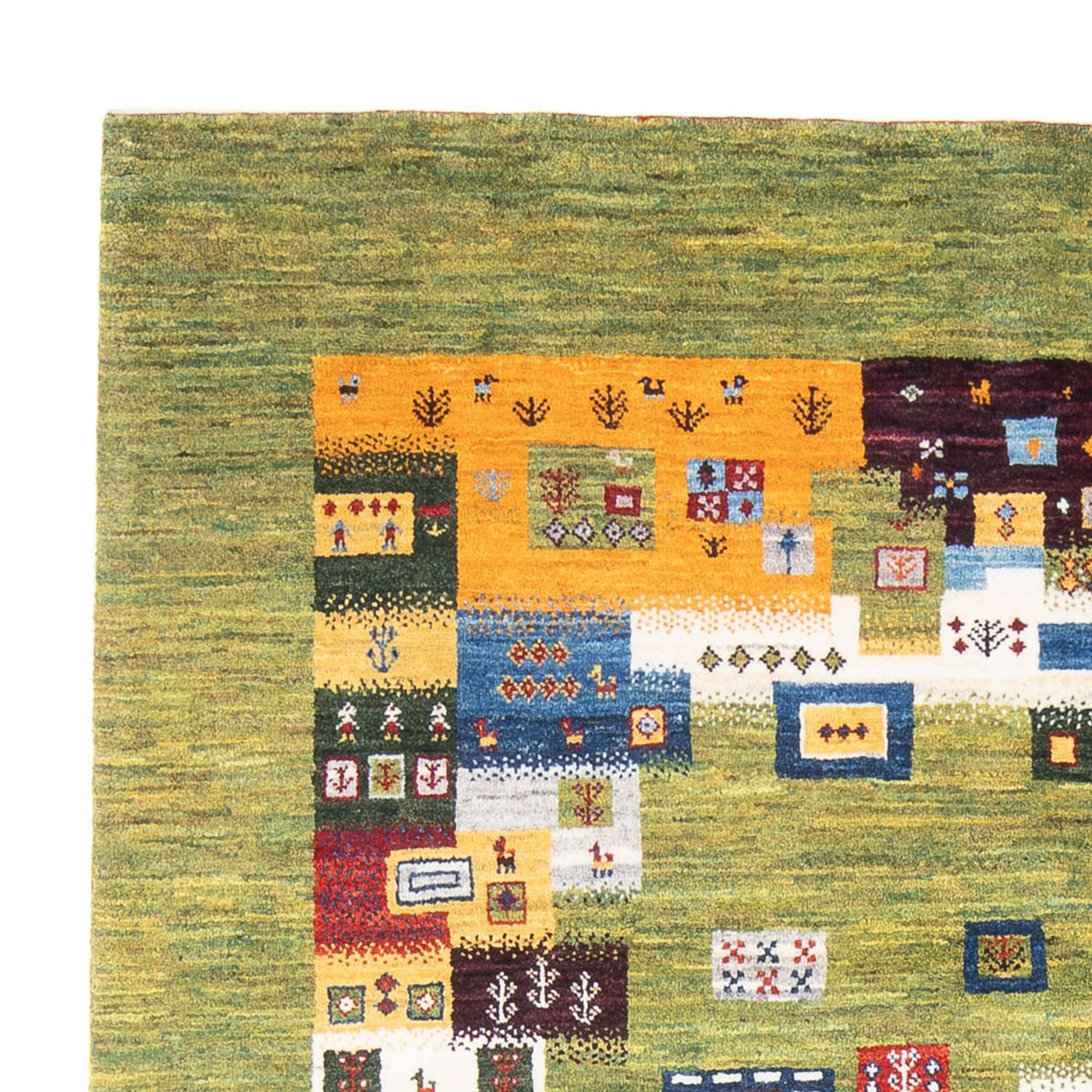 Loribaft Tapijt 236x175cm - Perserteppich Wollteppich