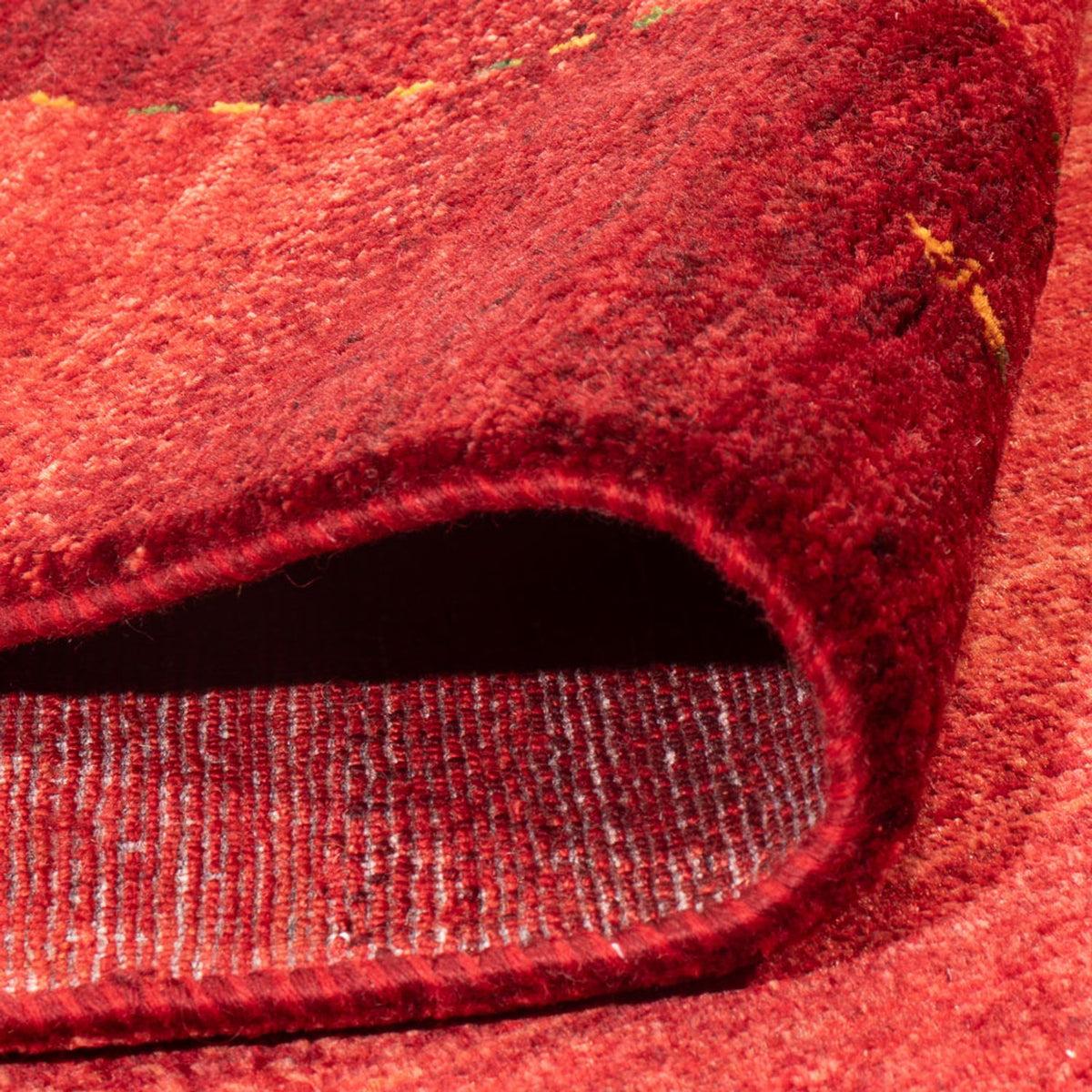 Gabbeh Tapijt - Loribaft Perzisch - 240 x 183 cm - rood