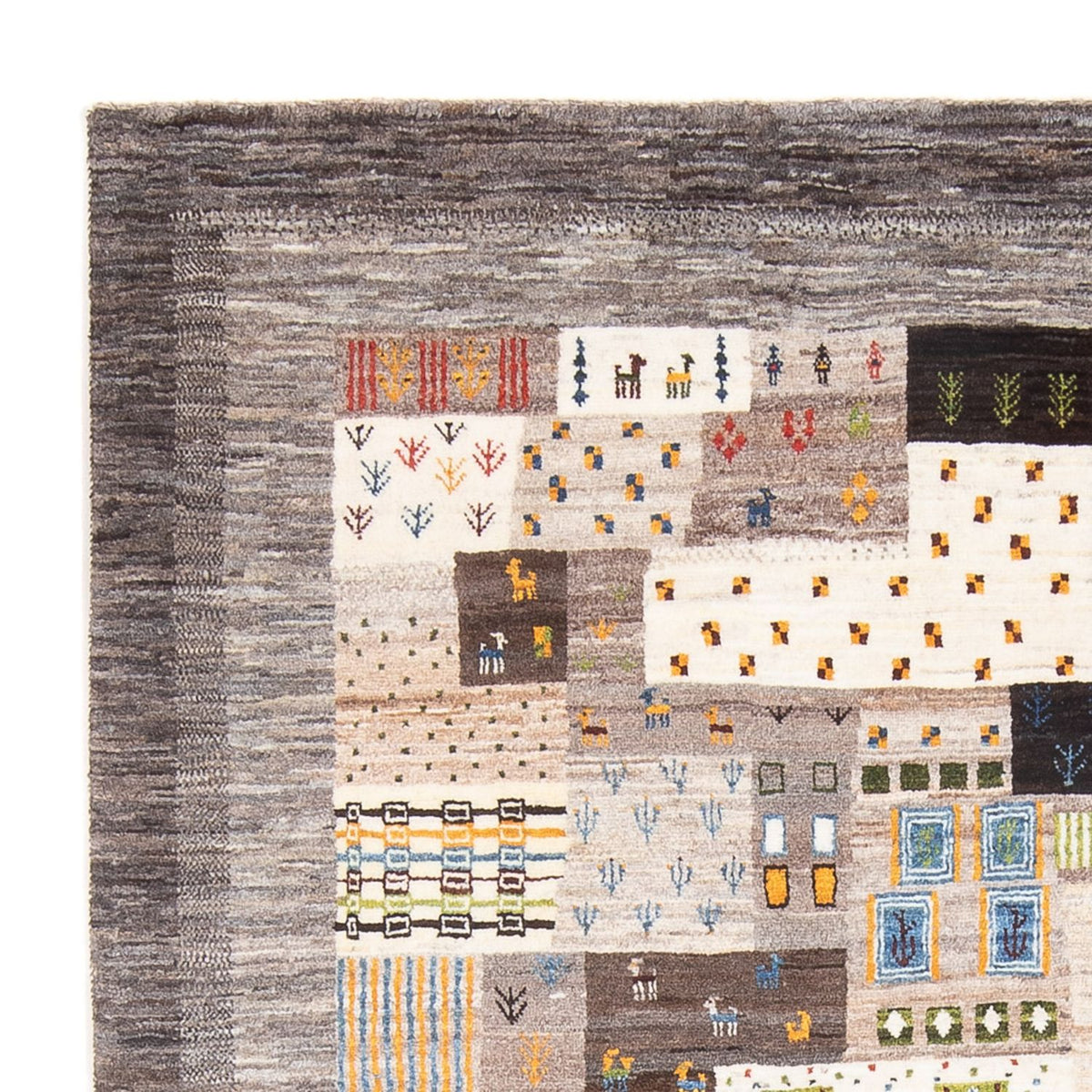 Loribaft Tapijt 196x255cm - Perserteppich Wollteppich