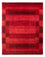 Gabbeh Tapijt - Loribaft Perzisch - 285 x 213 cm - rood