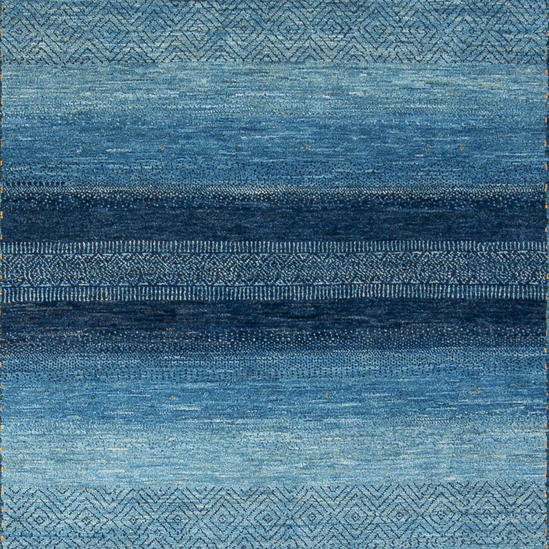Gabbeh Tapijt - Loribaft Perzisch - 286 x 212 cm - zee blauw