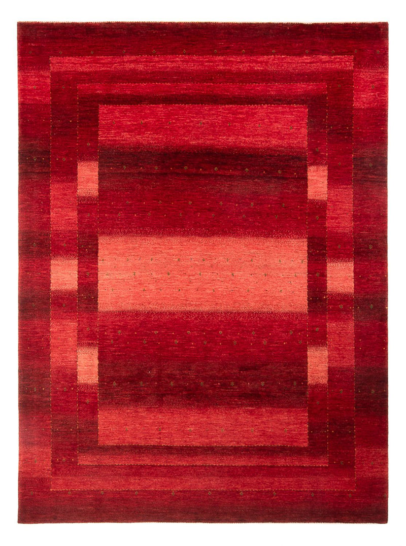 Gabbeh Tapijt - Loribaft Perzisch - 302 x 222 cm - rood