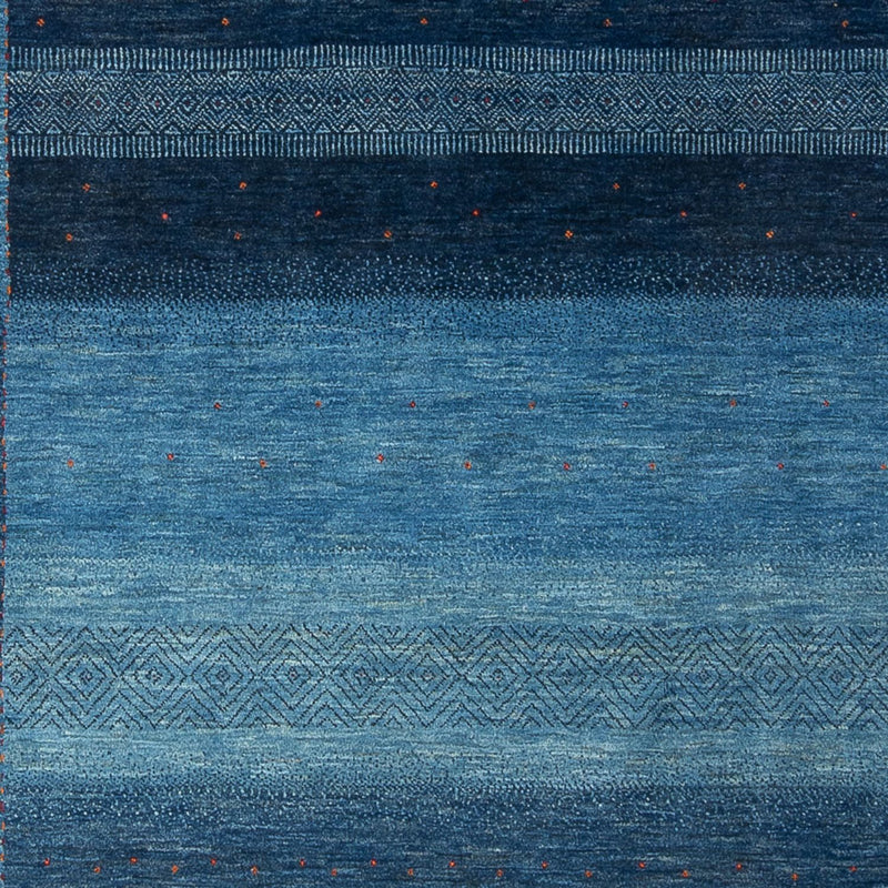 Gabbeh Tapijt - Loribaft Perzisch - 287 x 196 cm - zee blauw