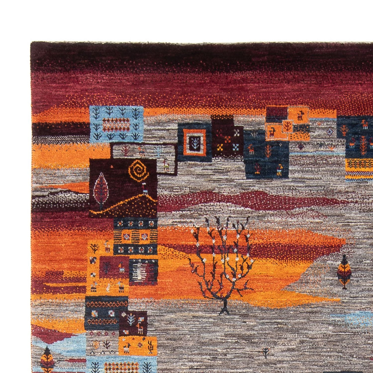 Loribaft Tapijt 204x276cm - Perserteppich Wollteppich