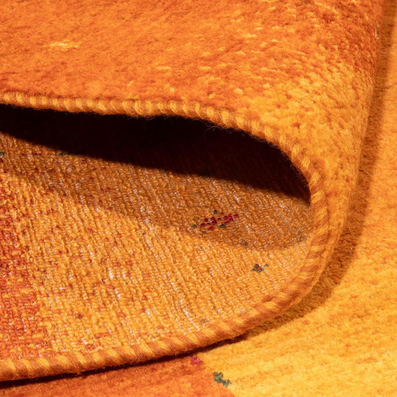 Gabbeh Tapijt - Loribaft Perzisch - 302 x 219 cm - oranje