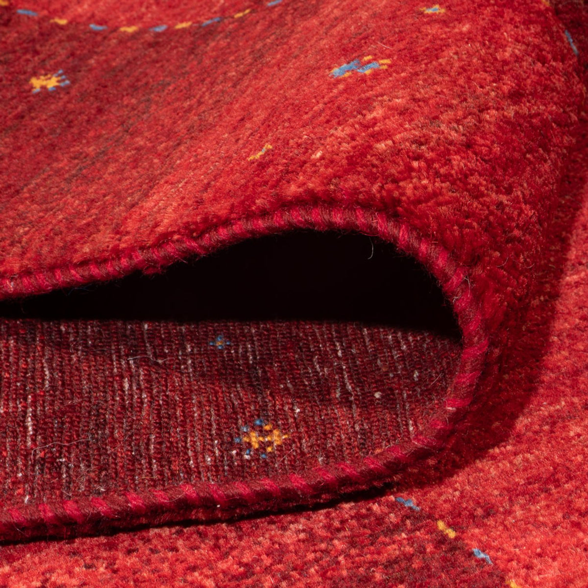 Gabbeh Tapijt - Loribaft Perzisch - 304 x 215 cm - rood