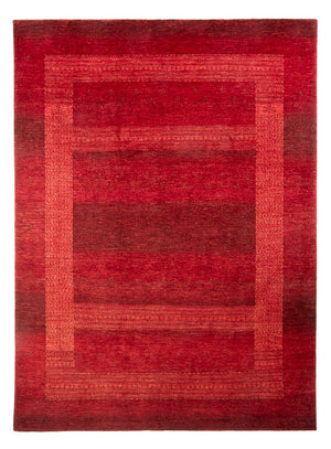 Gabbeh Tapijt - Loribaft Perzisch - 302 x 219 cm - rood