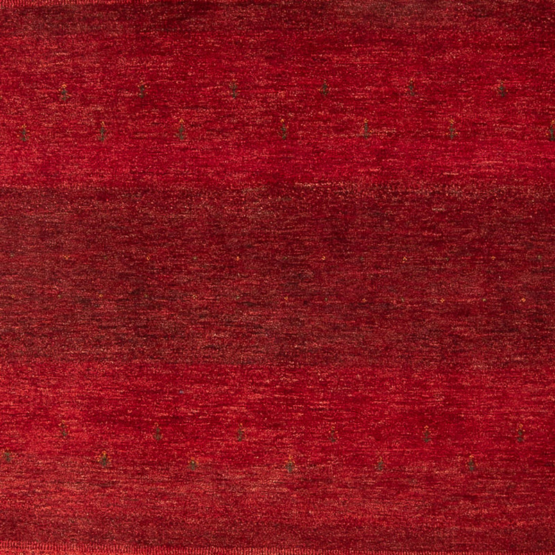 Gabbeh Tapijt - Loribaft Perzisch - 302 x 219 cm - rood