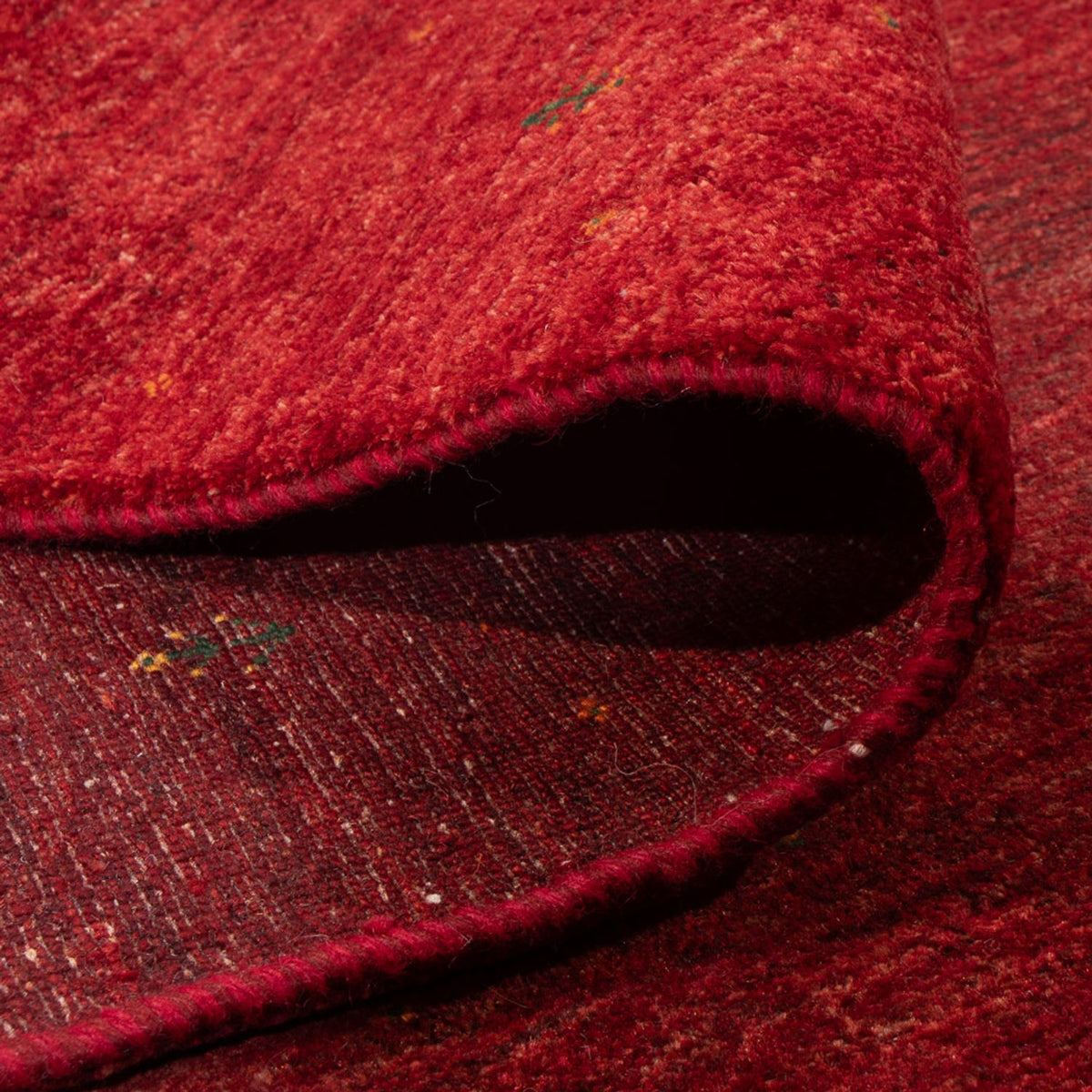 Gabbeh Tapijt - Loribaft Perzisch - 302 x 219 cm - rood