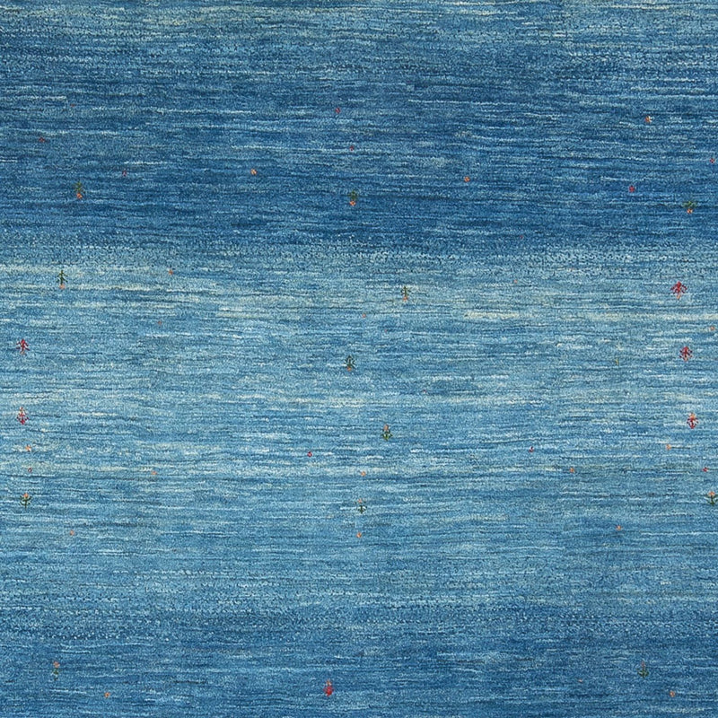 Gabbeh Tapijt - Loribaft Perzisch - 297 x 216 cm - zee blauw