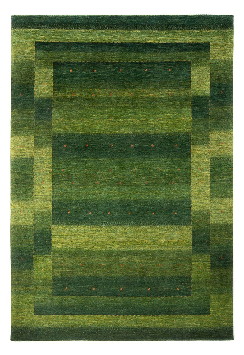 Gabbeh Tapijt - Loribaft Perzisch - 306 x 212 cm - groen
