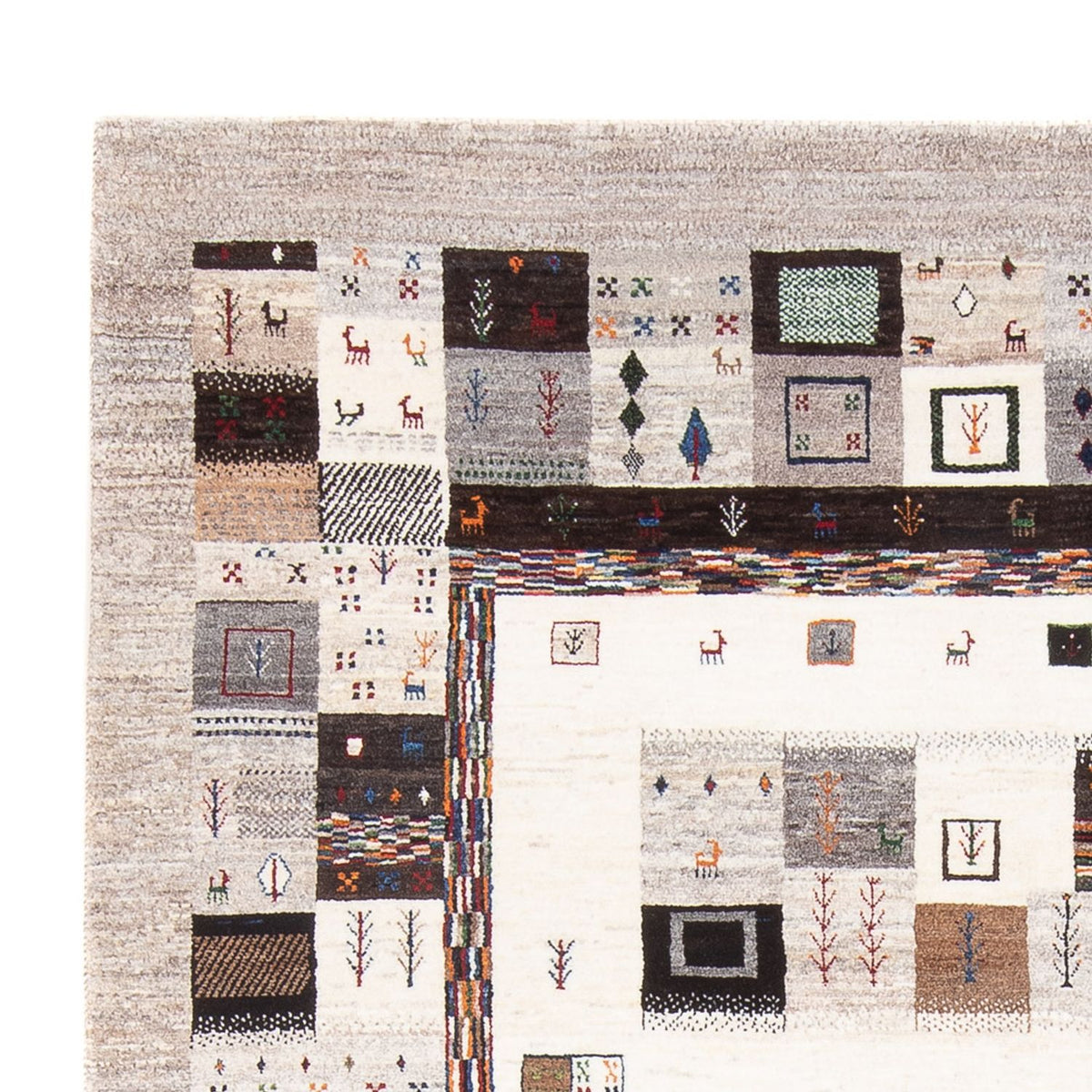 Gabbeh Tapijt - Loribaft Perzisch - 278 x 201 cm - veelkleurig