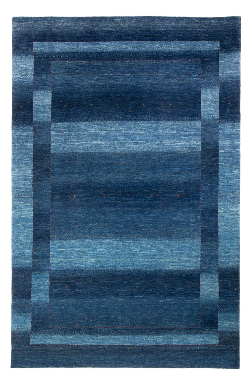 Gabbeh Tapijt - Loribaft Perzisch - 331 x 222 cm - zee blauw