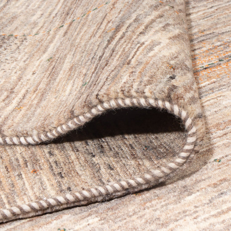 Gabbeh Tapijt - Loribaft Perzisch - 307 x 228 cm - donker beige