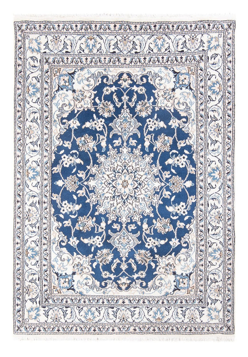 Perzisch tapijt - Nain - Koninklijk - 196 x 147 cm - donker camel