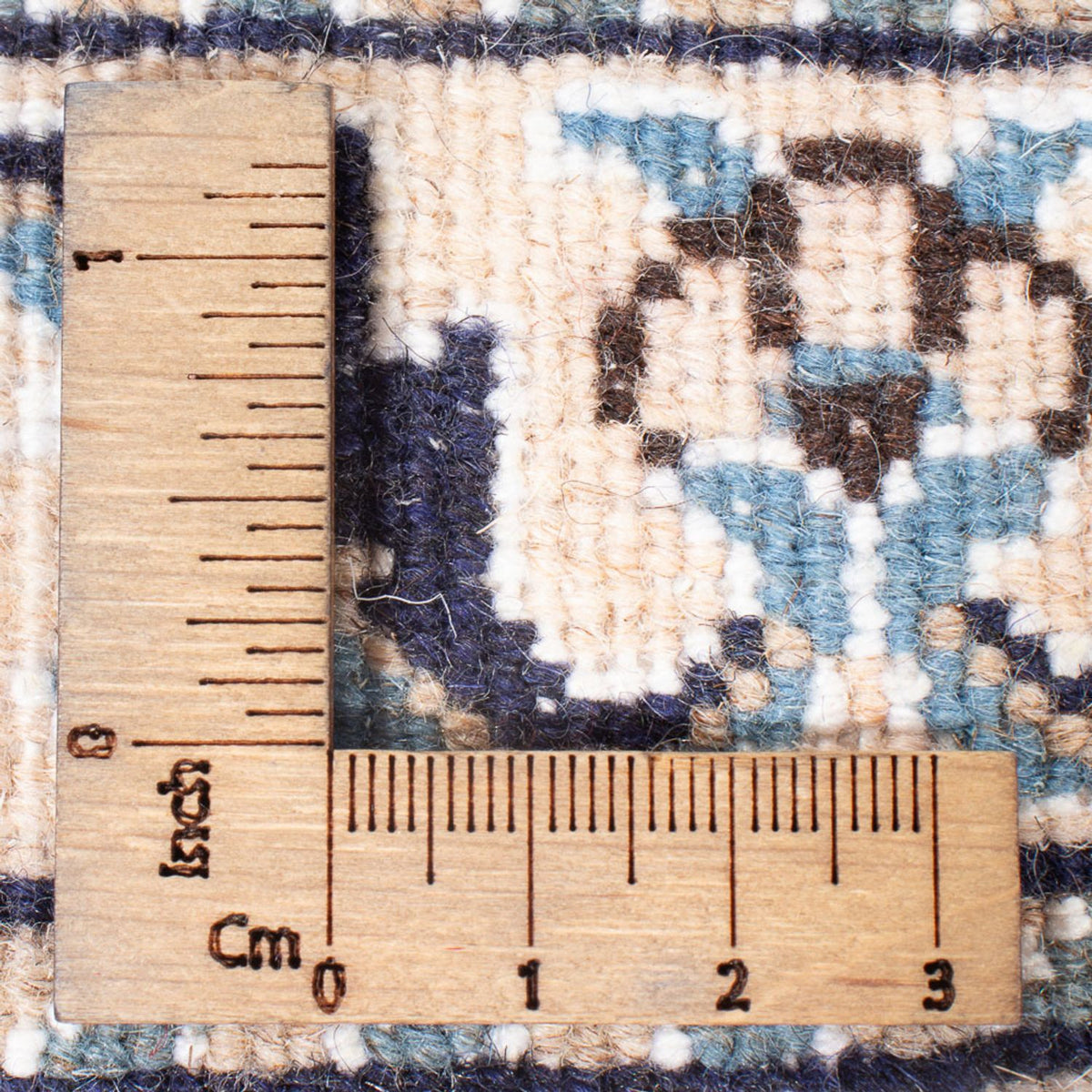 Perzisch tapijt - Nain - Koninklijk - 196 x 147 cm - donker camel