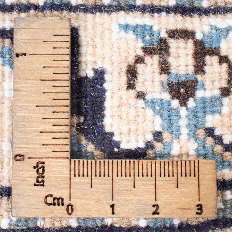 Perzisch tapijt - Nain - Koninklijk - 196 x 147 cm - donker camel