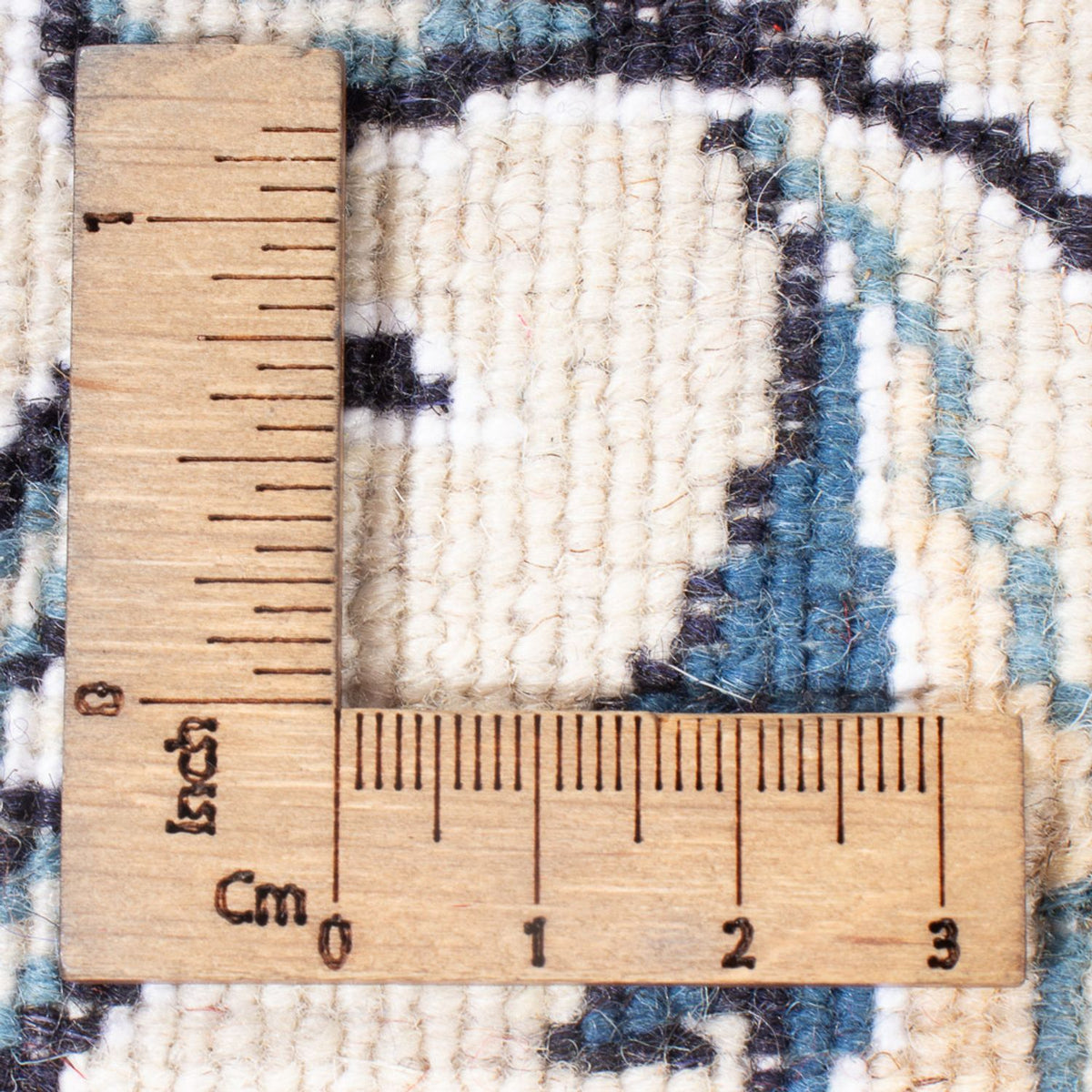 Perzisch tapijt - Nain - Koninklijk - 195 x 148 cm - donkerblauw