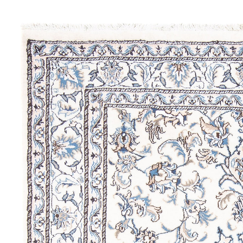 Perzisch tapijt - Nain - Koninklijk - 197 x 149 cm - crème