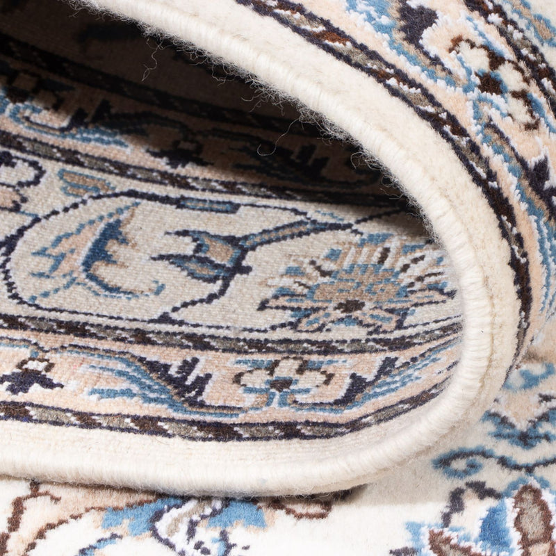 Perzisch tapijt - Nain - Koninklijk - 197 x 149 cm - crème