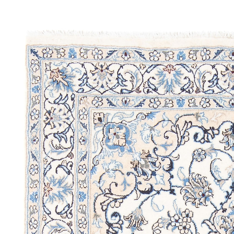 Perzisch tapijt - Nain - Koninklijk - 200 x 143 cm - crème