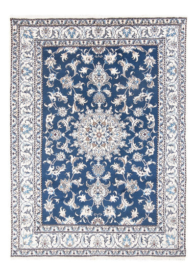 Nain - 9La Tapijt 149x203cm - Perzisch tapijt - blauw