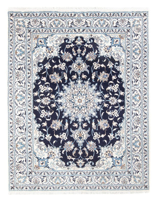 Perzisch tapijt - Nain - Koninklijk - 202 x 156 cm - donkerblauw