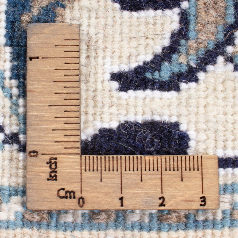 Perzisch tapijt - Nain - Koninklijk - 202 x 156 cm - donkerblauw