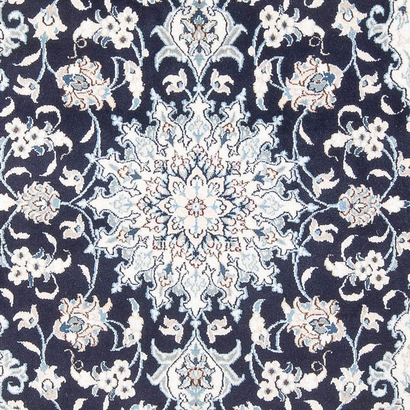 Perzisch tapijt - Nain - Koninklijk - 209 x 149 cm - donkerblauw