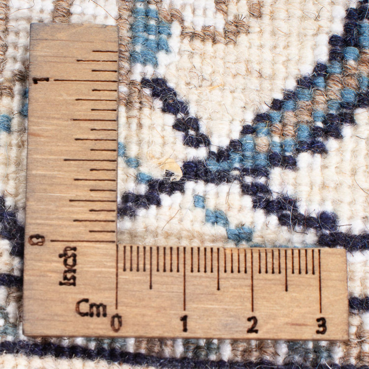 Perzisch tapijt - Nain - Koninklijk - 197 x 151 cm - donkerblauw