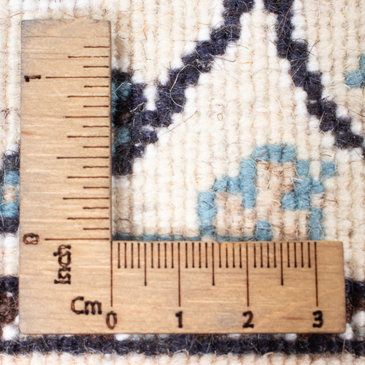 Perzisch tapijt - Nain - Koninklijk - 198 x 150 cm - donkerblauw