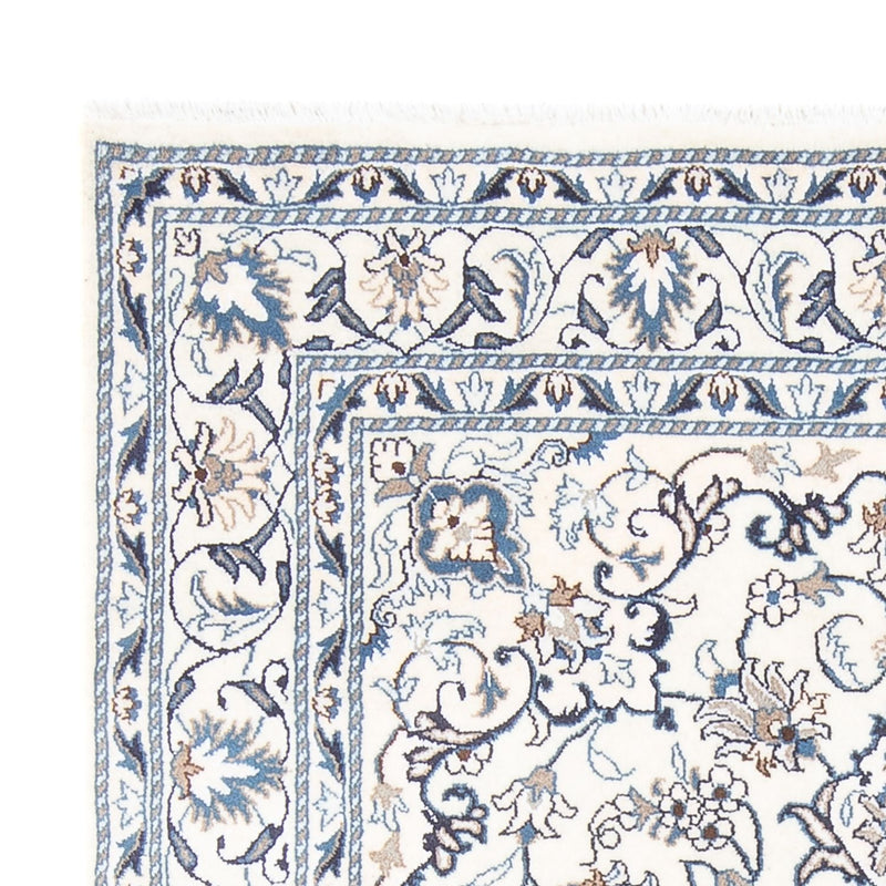 Perzisch tapijt - Nain - Koninklijk - 202 x 149 cm - crème