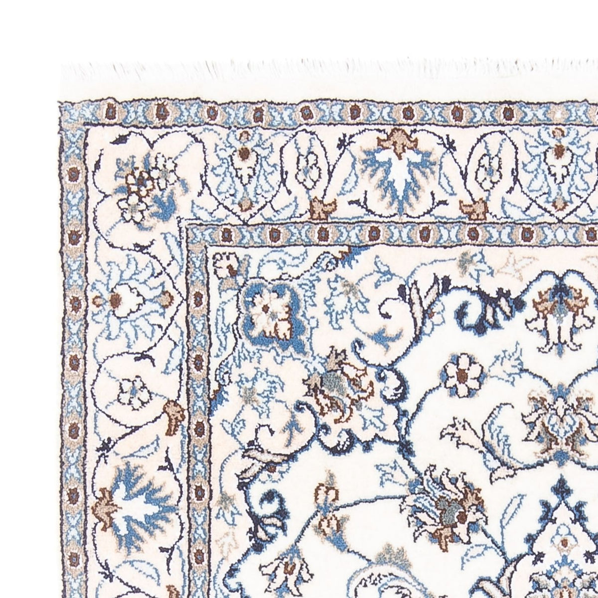 Perzisch tapijt - Nain - 188 x 116 cm - crème