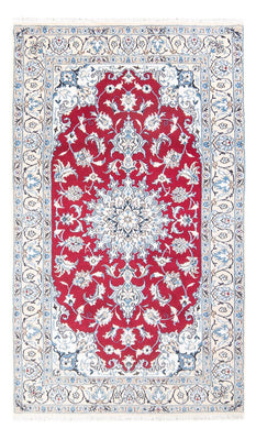 Perzisch tapijt - Nain - 201 x 117 cm - rood