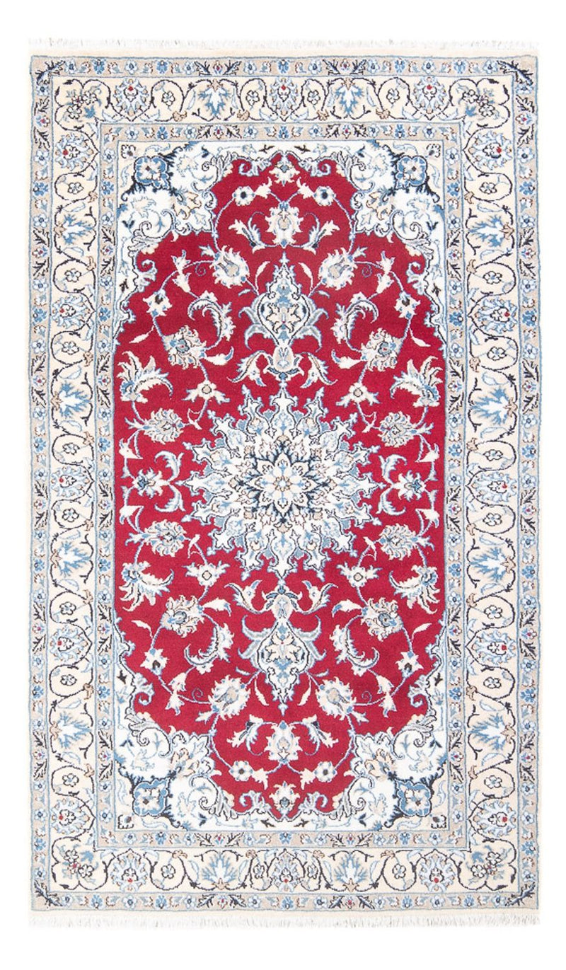 Perzisch tapijt - Nain - 201 x 117 cm - rood