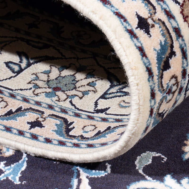 Perzisch tapijt - Nain - 232 x 168 cm - donkerblauw