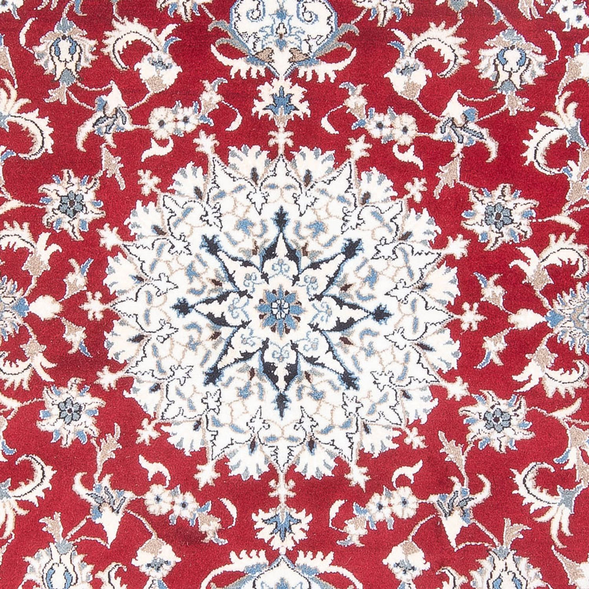 Perzisch tapijt - Nain - 231 x 163 cm - rood