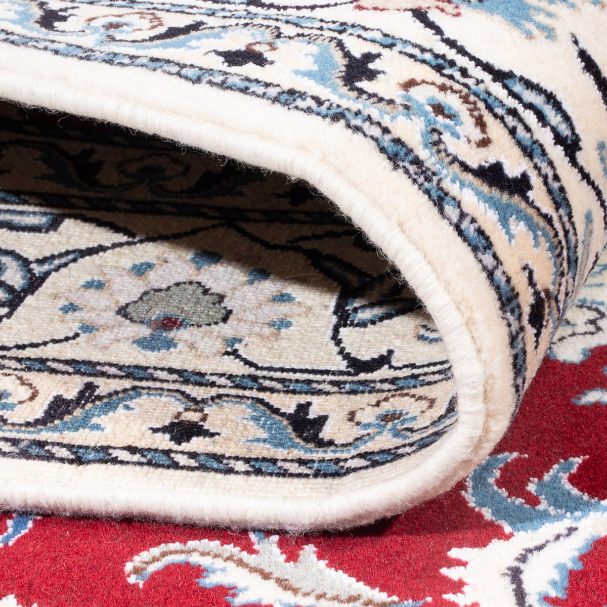 Perzisch tapijt - Nain - 233 x 165 cm - rood