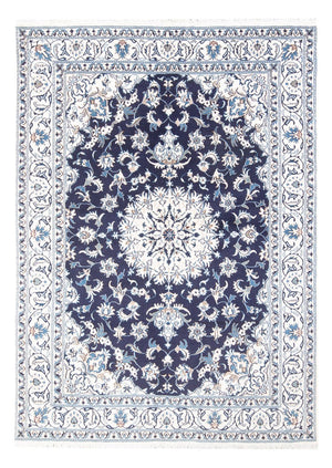 Perzisch tapijt - Nain - 234 x 168 cm - donkerblauw