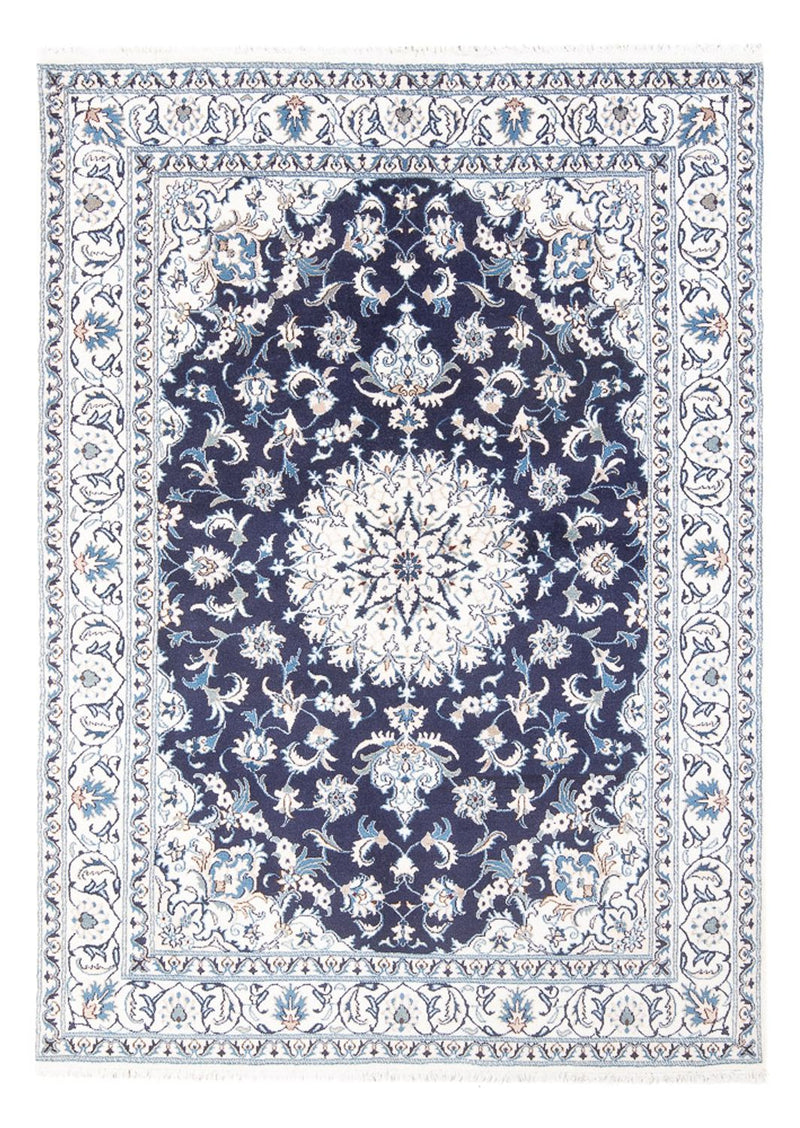 Perzisch tapijt - Nain - 234 x 168 cm - donkerblauw