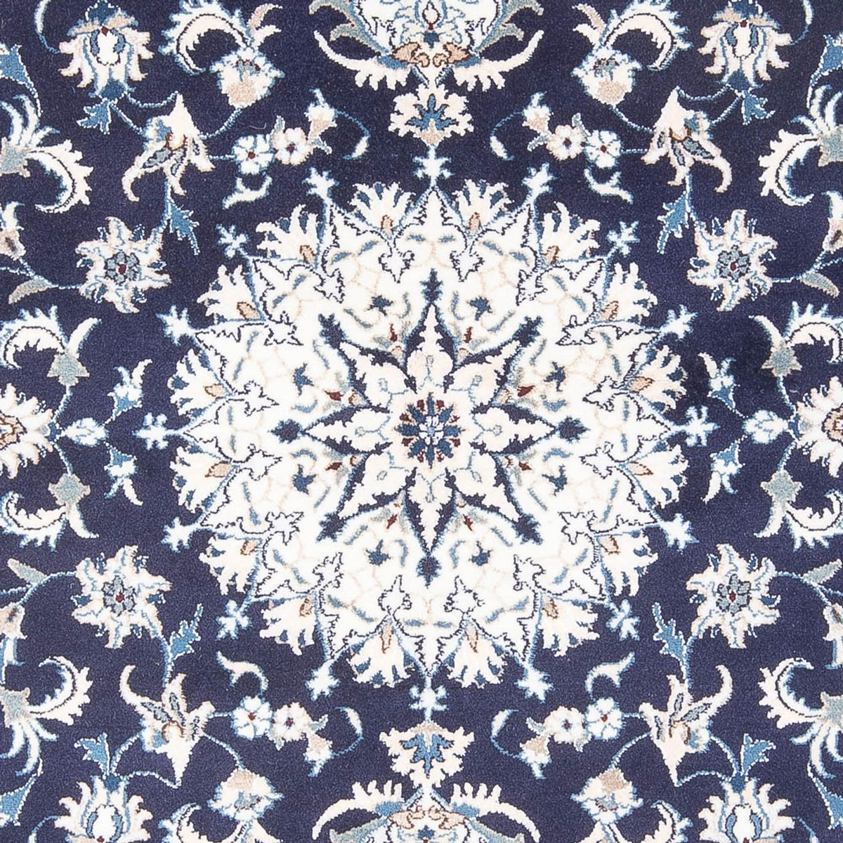 Perzisch tapijt - Nain - 234 x 168 cm - donkerblauw