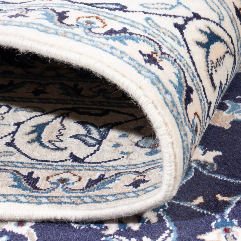 Perzisch tapijt - Nain - 234 x 168 cm - donkerblauw