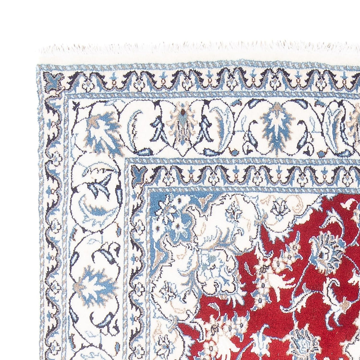 Perzisch tapijt - Nain - 234 x 161 cm - rood