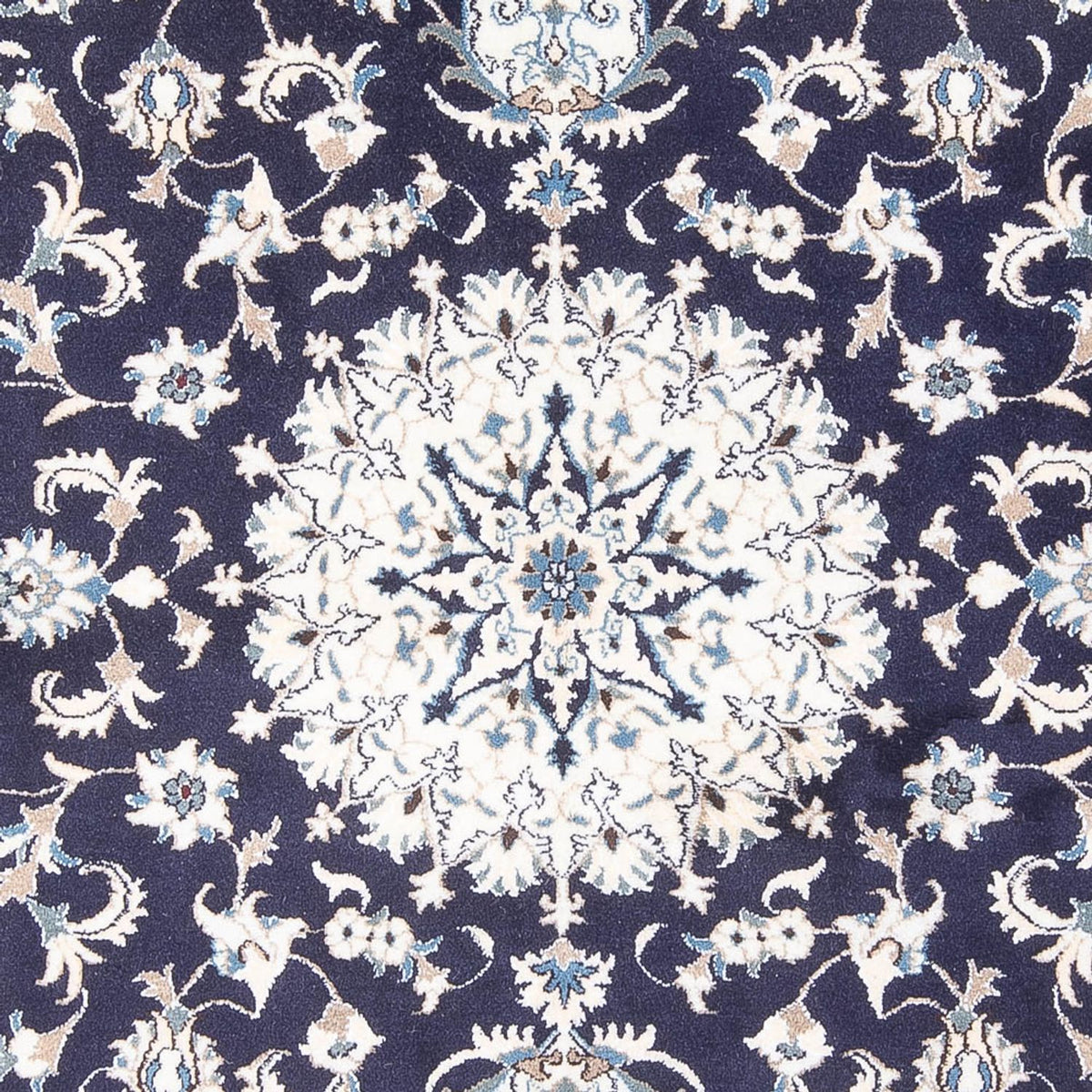 Perzisch tapijt - Nain - 226 x 167 cm - donkerblauw