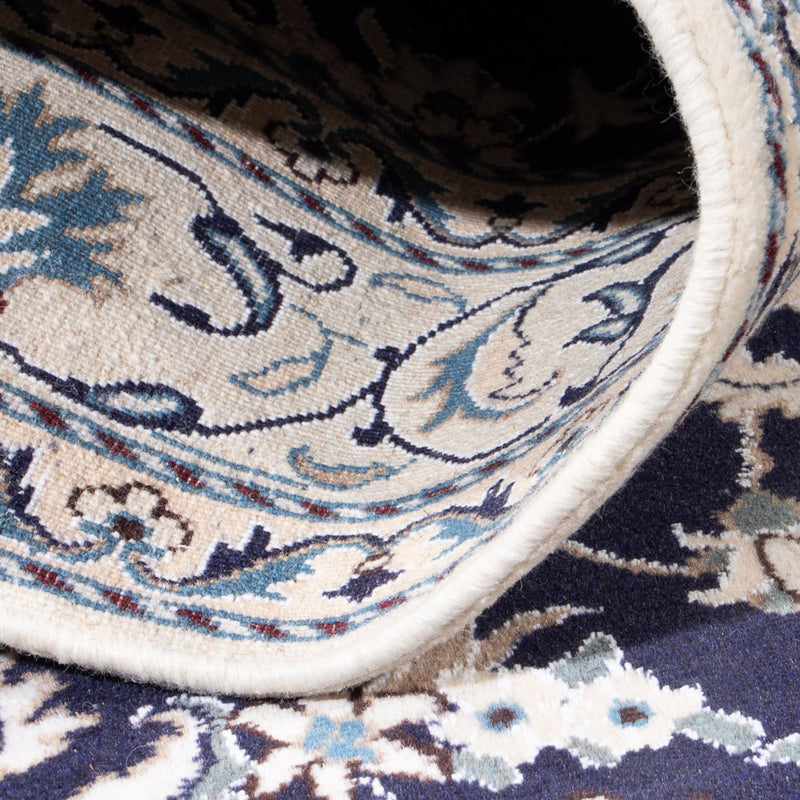 Perzisch tapijt - Nain - 226 x 167 cm - donkerblauw