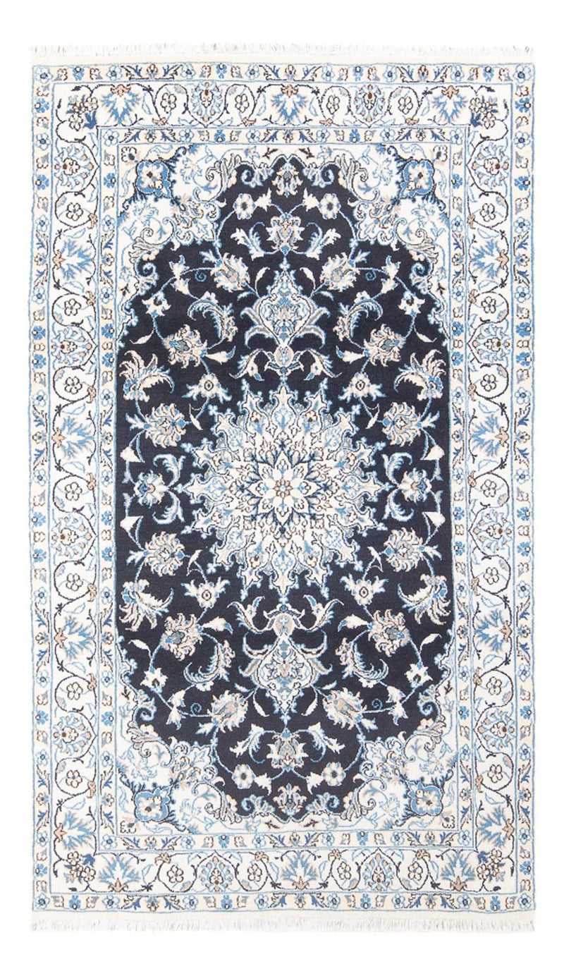 Perzisch tapijt - Nain - 228 x 172 cm - donkerblauw