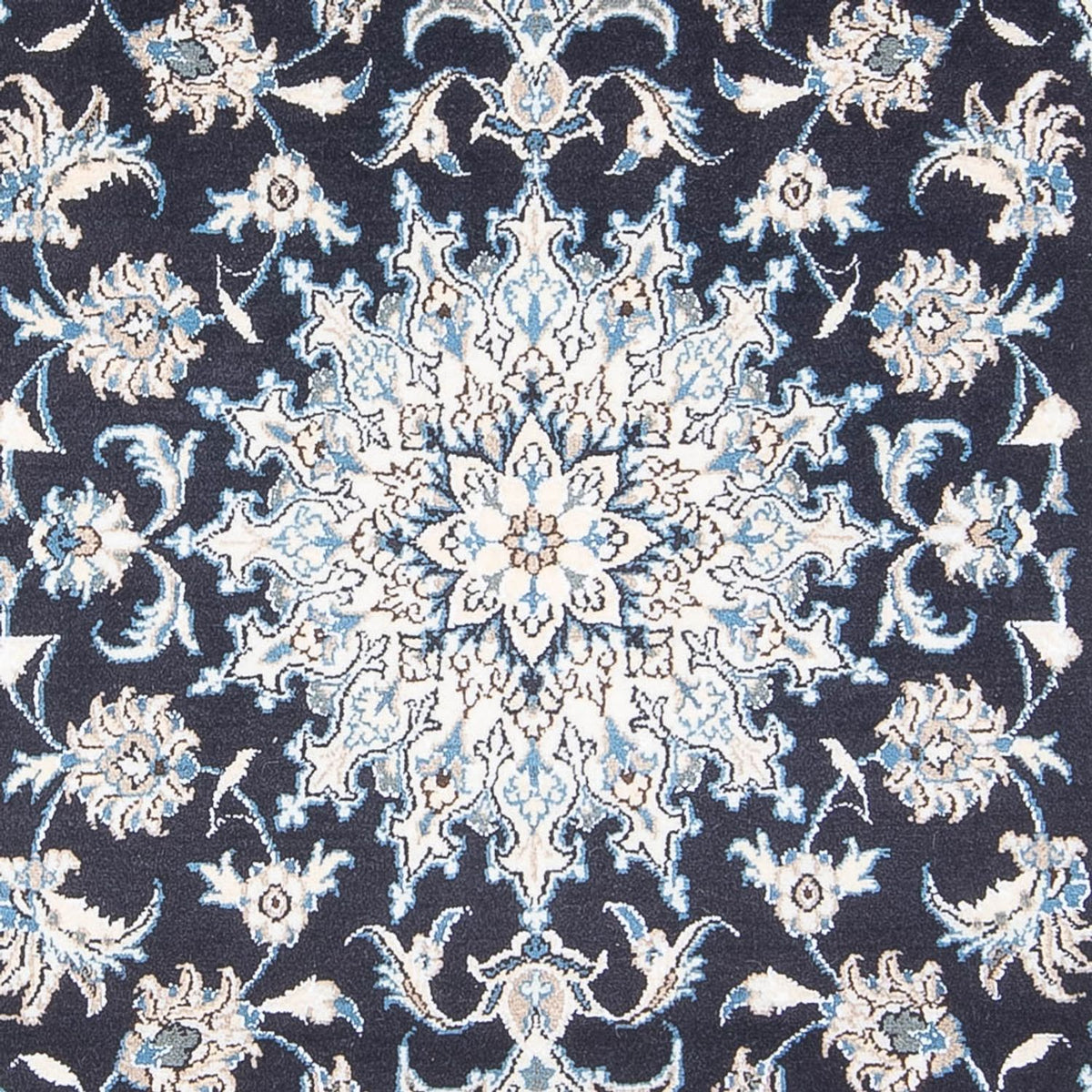 Perzisch tapijt - Nain - 228 x 172 cm - donkerblauw