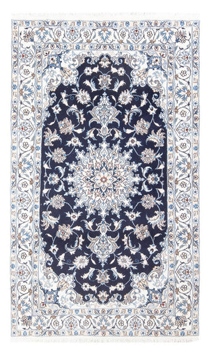 Perzisch tapijt - Nain - 200 x 120 cm - donkerblauw