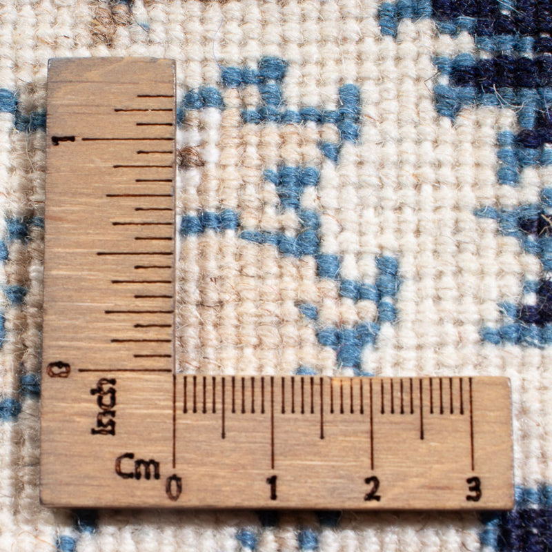 Perzisch tapijt - Nain - 200 x 120 cm - donkerblauw